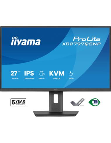 MONITOR IIYAMA 27" IPS, 4-SIDE SLIM BEZEL 2560X1440 75HZ