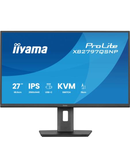 MONITOR IIYAMA 27" IPS, 4-SIDE SLIM BEZEL 2560X1440 75HZ