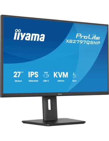 MONITOR IIYAMA 27" IPS, 4-SIDE SLIM BEZEL 2560X1440 75HZ
