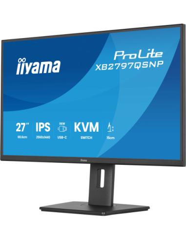 MONITOR IIYAMA 27" IPS, 4-SIDE SLIM BEZEL 2560X1440 75HZ
