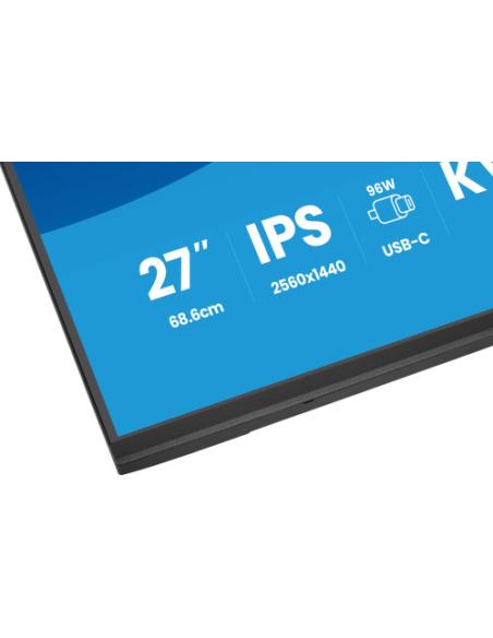 MONITOR IIYAMA 27" IPS, 4-SIDE SLIM BEZEL 2560X1440 75HZ