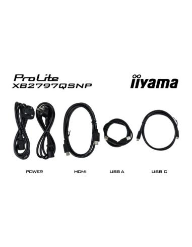 MONITOR IIYAMA 27" IPS, 4-SIDE SLIM BEZEL 2560X1440 75HZ