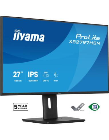 MONITOR IIYAMA, 27", IPS, 4-SIDE SLIM BEZEL 1920X1080 100HZ
