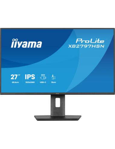 MONITOR IIYAMA, 27", IPS, 4-SIDE SLIM BEZEL 1920X1080 100HZ