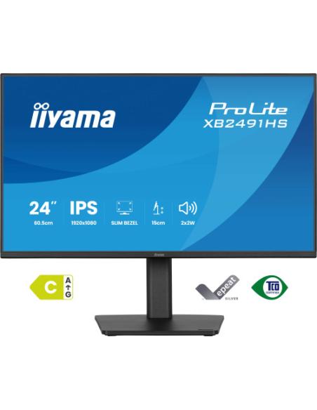 MONITOR IIYAMA, 24", IPS, 4-SIDE SLIM BEZEL 1920x1080 120HZ
