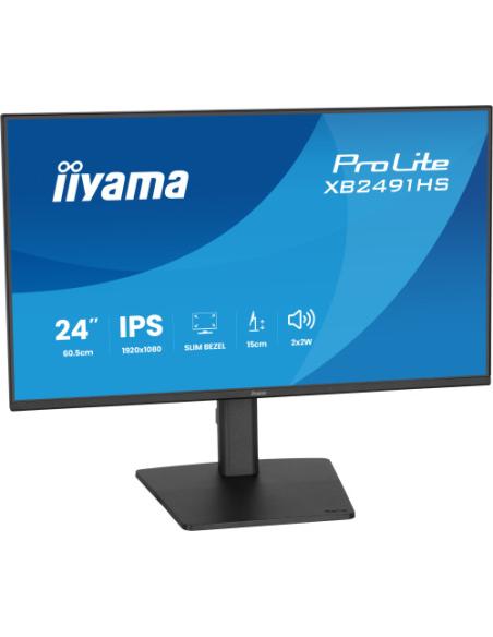 MONITOR IIYAMA, 24", IPS, 4-SIDE SLIM BEZEL 1920x1080 120HZ
