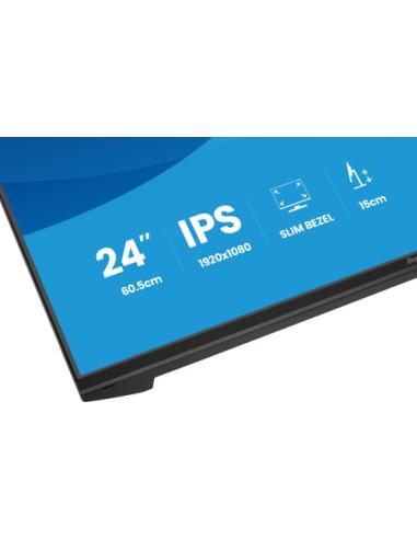 iiyama ProLite XB2491H-B1 pantalla para PC 60,5 cm (23.8") 1920 x 1080 Pixeles Full HD Negro