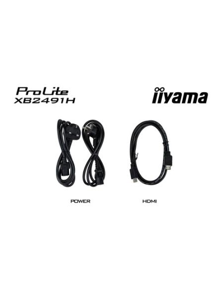 iiyama ProLite XB2491H-B1 pantalla para PC 60,5 cm (23.8") 1920 x 1080 Pixeles Full HD Negro