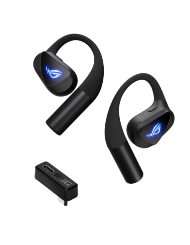 ASUS ROG Cetra Open Wireless Auriculares True Wireless Stereo (TWS) gancho de oreja Juego Bluetooth Negro