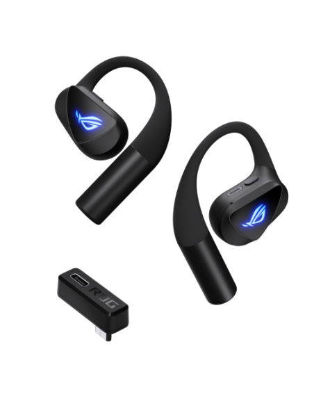 ASUS ROG Cetra Open Wireless Auriculares True Wireless Stereo (TWS) gancho de oreja Juego Bluetooth Negro