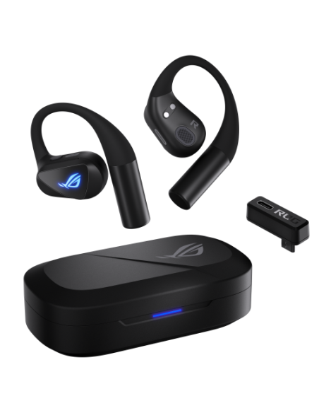 ASUS ROG Cetra Open Wireless Auriculares True Wireless Stereo (TWS) gancho de oreja Juego Bluetooth Negro