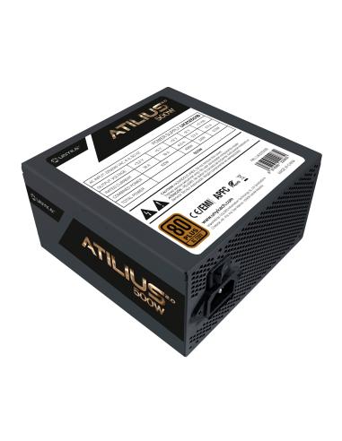 FUENTE ALIMENTACION ATX 500W UNYKA GAMING ATILIUS II 85 EFICIENCIA 120MM 212501