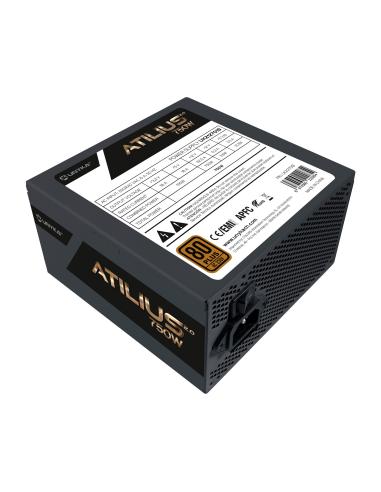 FUENTE ALIMENTACION ATX 750W UNYKA GAMING ATILIUS II 85 EFICIENCIA 120MM 212701