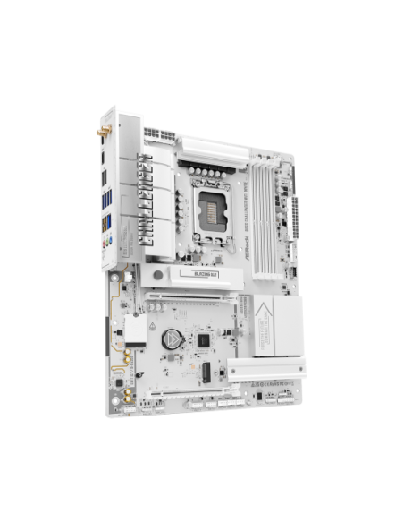 Asrock B860 Challenger WiFi White Intel B860 LGA 1851 (Socket V1) ATX