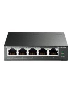 SWITCH TP-LINK EASY SMART METALICO 5 PUERTOS / 10/10/1000 / 4 PUERTOS POE / TL-SG105PE