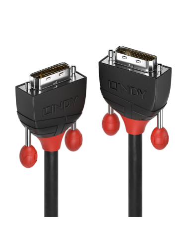 Lindy 36252 cable DVI 2 m DVI-D Negro