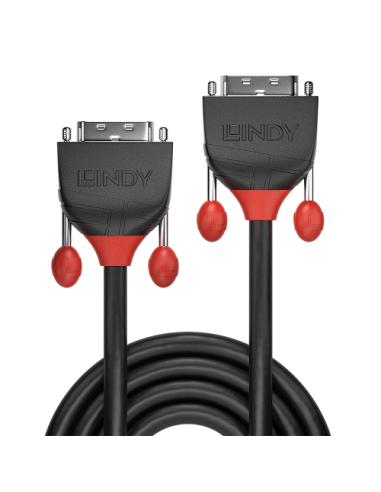 Lindy 36252 cable DVI 2 m DVI-D Negro