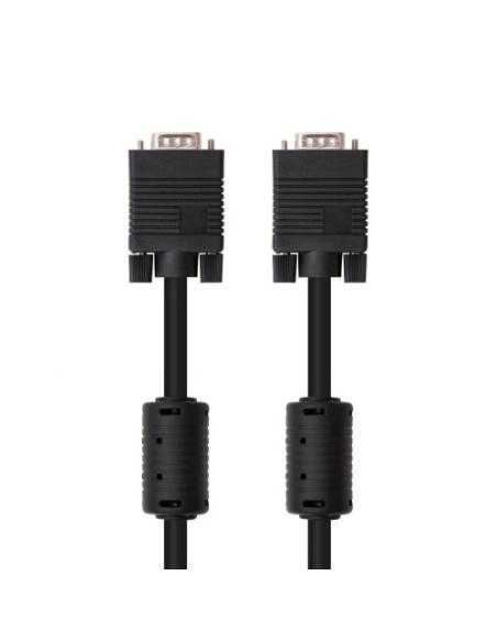 Nanocable CABLE SVGA CON FERRITA HDB15/M-HDB15/M 10 M