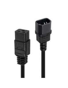 Lindy 30492 cable de transmisión Negro 3 m IEC C14 IEC C19