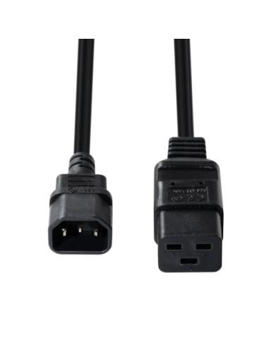 Lindy 30492 cable de transmisión Negro 3 m IEC C14 IEC C19