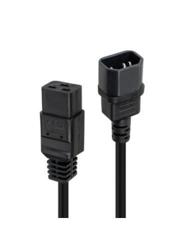 Lindy 30491 cable de transmisión Negro 2 m IEC C14 IEC C19