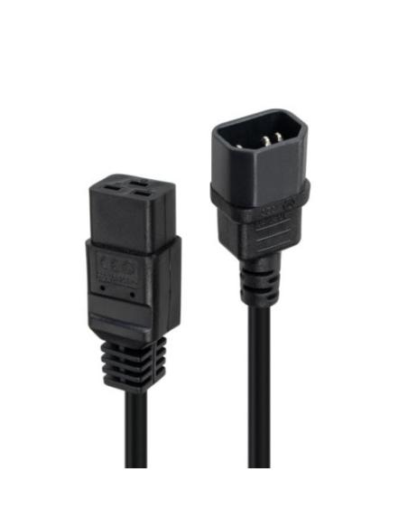 Lindy 30491 cable de transmisión Negro 2 m IEC C14 IEC C19