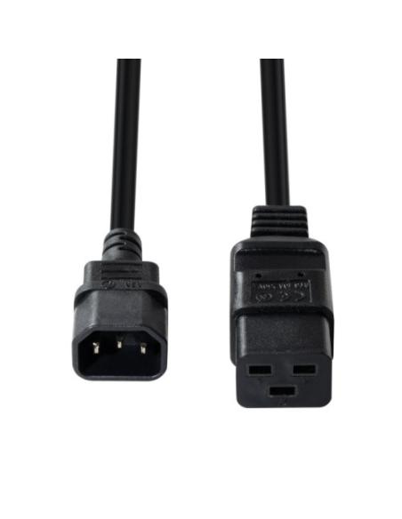 Lindy 30491 cable de transmisión Negro 2 m IEC C14 IEC C19