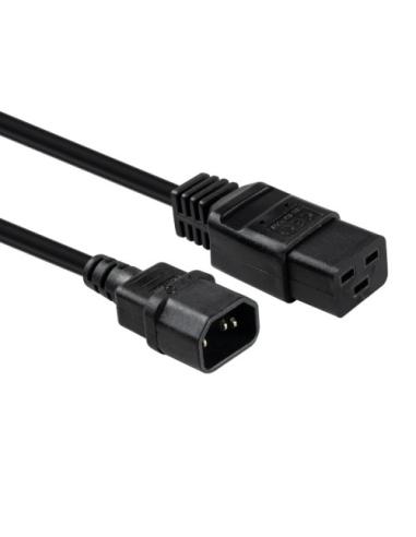 Lindy 30491 cable de transmisión Negro 2 m IEC C14 IEC C19