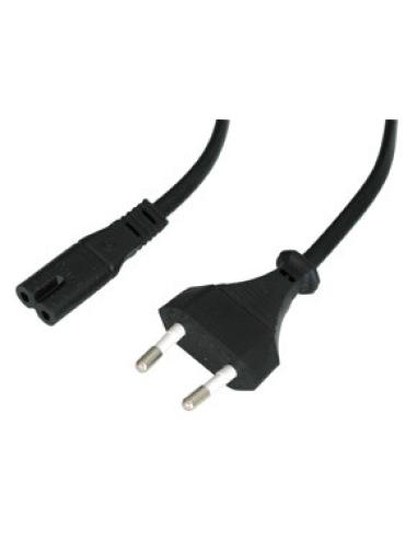 Lindy 30423 cable de transmisión Negro 5 m CEE7/16 C7 acoplador