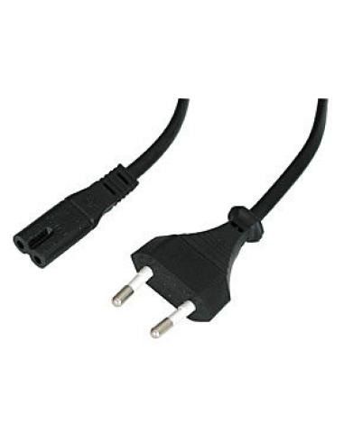 Lindy 30422 cable de transmisión Negro 3 m CEE7/16 C7 acoplador