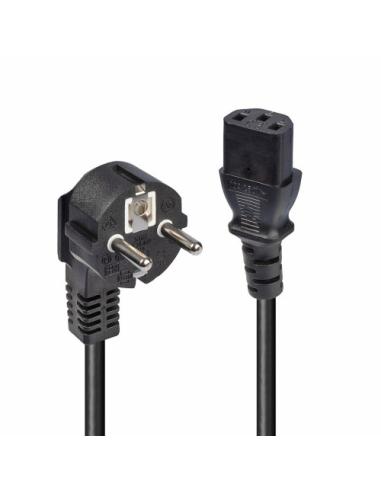 Lindy 30336 cable de transmisión Negro 3 m CEE7/7 C13 acoplador