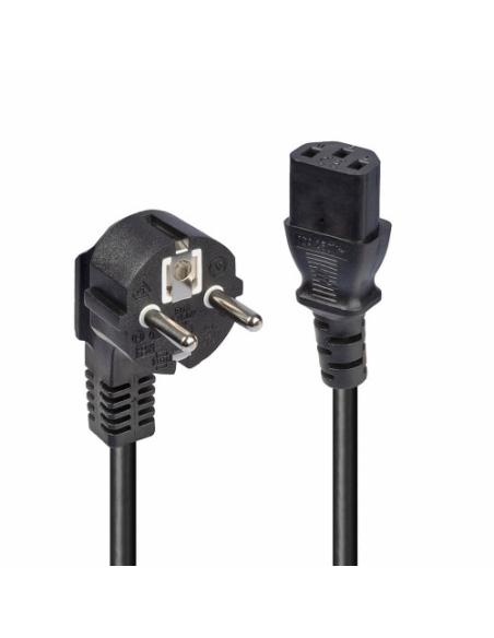 Lindy 30336 cable de transmisión Negro 3 m CEE7/7 C13 acoplador