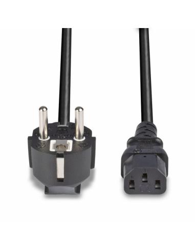 Lindy 30336 cable de transmisión Negro 3 m CEE7/7 C13 acoplador