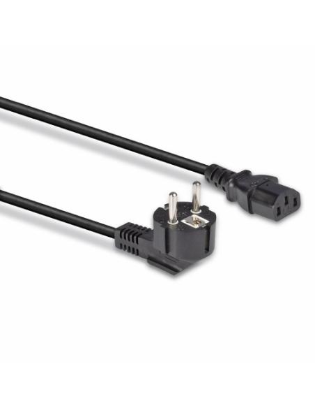 Lindy 30336 cable de transmisión Negro 3 m CEE7/7 C13 acoplador