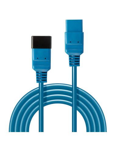 Lindy 30120 cable de transmisión Azul 1 m C19 acoplador C20 acoplador