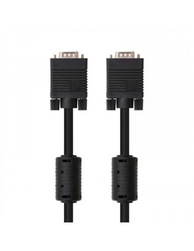 Nanocable CABLE SVGA CON FERRITA HDB15/M-HDB15/M 1.8 M