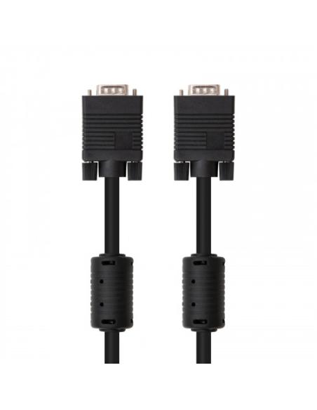 Nanocable CABLE SVGA CON FERRITA HDB15/M-HDB15/M 1.8 M