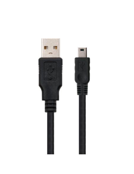 Nanocable CABLE USB 2.0, TIPO A/M-MINI USB 5PIN/M, 1.8 M