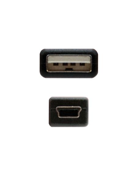 Nanocable CABLE USB 2.0, TIPO A/M-MINI USB 5PIN/M, 1.8 M