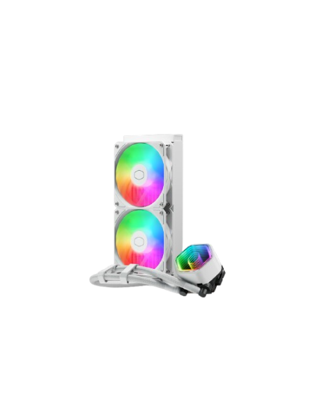 VENTILADOR CPU COOLER MASTER REFRIGERACION LIQUIDA MASTERLIQUID 240 CORE II BLANCO (MLW-D24M-A18PA-RW)