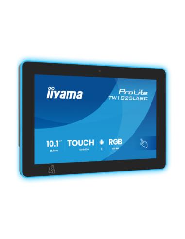 IIYAMA 10,1" RGB LED-LIGHTBAR PANEL-PC ANDROID 13+GMS, SOC QUAD-CORE RK3568 4GB, 32GB, PCAP 10-POINTS TOUCH, 1280X800, 390CD/M, 