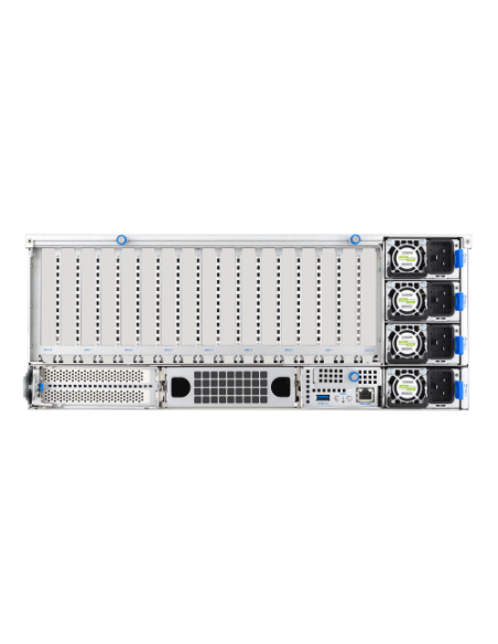 ASUS ESC8000A-E13 LGA 6096 Bastidor (4U) Plata