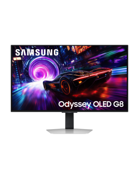 Samsung G81SF pantalla para PC 81,3 cm (32") 3840 x 2160 Pixeles 4K Ultra HD OLED Plata