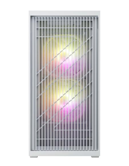 FSP M330-WA Carcasa Midi Tower mITX, mATX, ATX Blanco ARGB