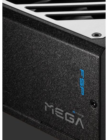 FSP MEGA-1000GM unidad de fuente de alimentación 1000 W ATX Negro