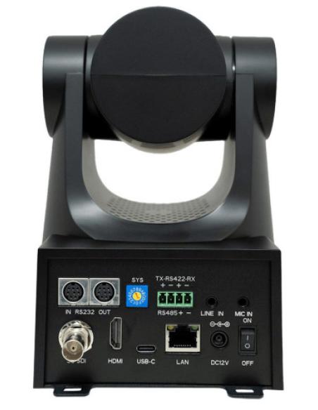 LAIA C-PRO INFINITY 30X (CPI-430/60) CÁMARA PTZ 4K 60FPS WITH SONY 1/2,8" SENSOR. NDI, USB C, HDMI, SDI AND LAN