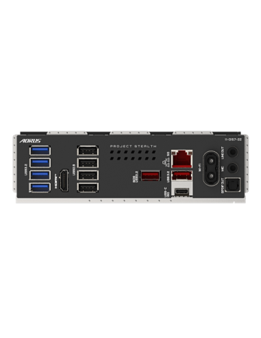 GIGABYTE B850 AORUS STEALTH Placa Base – CPUs AMD Ryzen Serie 9000, VRM digital de 14+2+2 fases, hasta 8200 MHz DDR5 (O.C.), 2× 