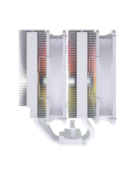 FSP REFRIGERACIONES DE AIRE INTEL LGA 1851/1700/1200 AMD AM4/AM5 120MM WHITE TOP COVER HIGH-PERFORMANCE QUIET PWM ARGB FAN