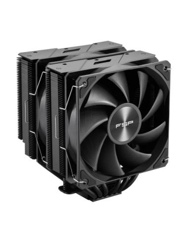 FSP REFRIGERACIONES DE AIRE INTEL LGA 1851/1700/1200 AMD AM4/AM5 120MM BLACK TOP COVER HIGH-PERFORMANCE QUIET PWM