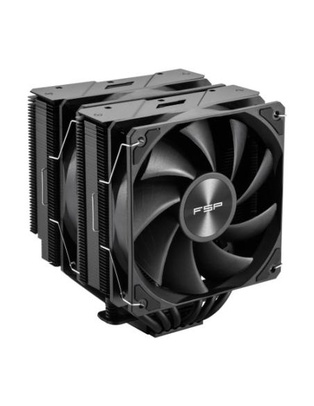 FSP REFRIGERACIONES DE AIRE INTEL LGA 1851/1700/1200 AMD AM4/AM5 120MM BLACK TOP COVER HIGH-PERFORMANCE QUIET PWM